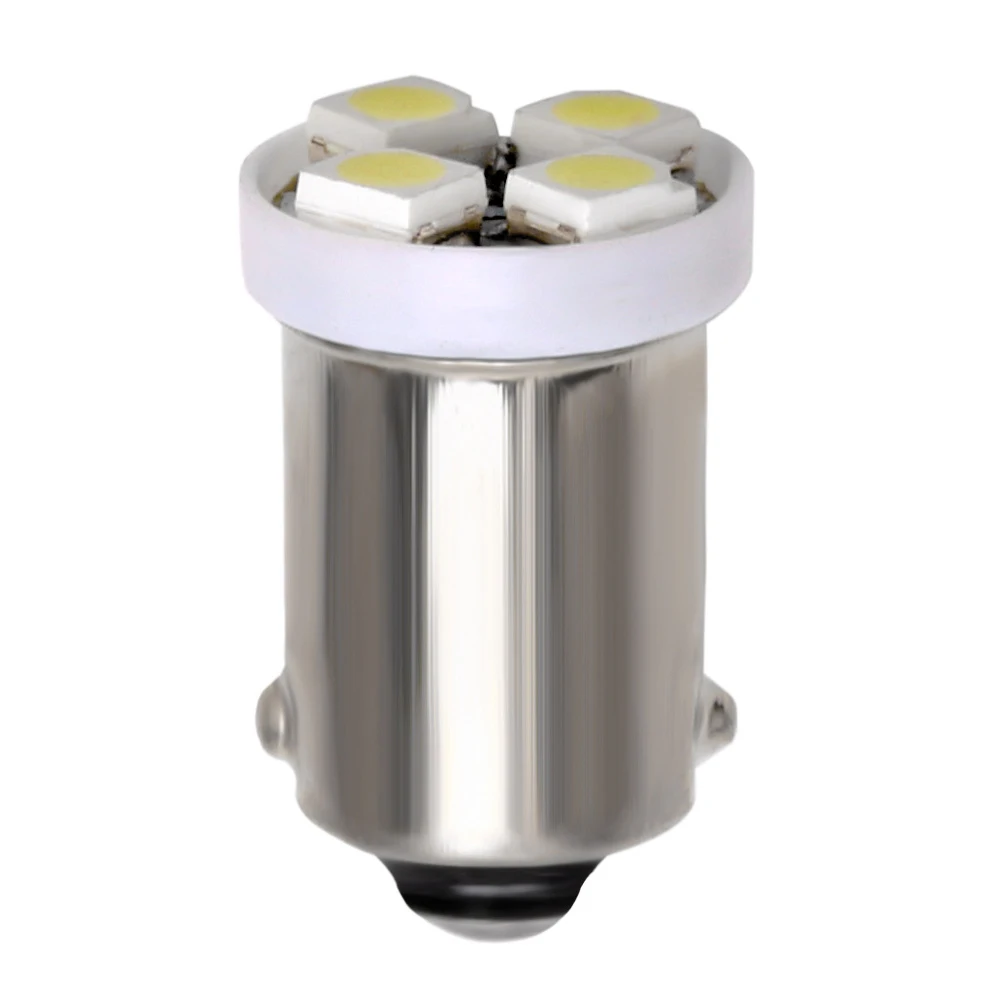 Грузовик 12 в 10 шт. BA9S T4W T11 1210 4 SMD СВЕТОДИОДНЫЙ ные лампы белые синие красные