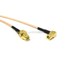 new coaxial cable rg316 sma female jack to smb female jack right angle rg316 cable pigtail 15cm 6inch