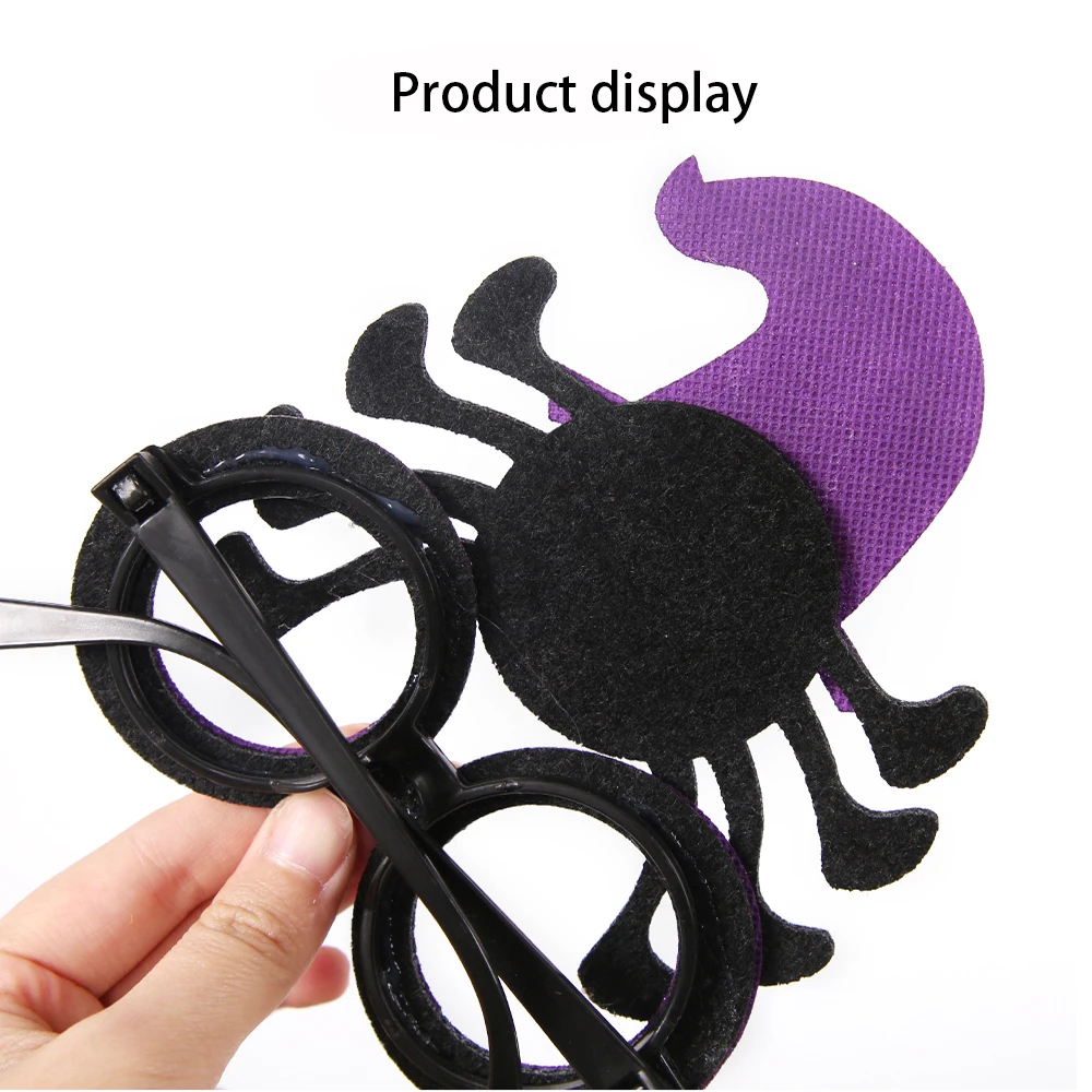 Очки для украшения Хэллоуина "Ужасные творческие скелеты и привидения" из нематериального материала для фестиваля, аксессуары для фотографии