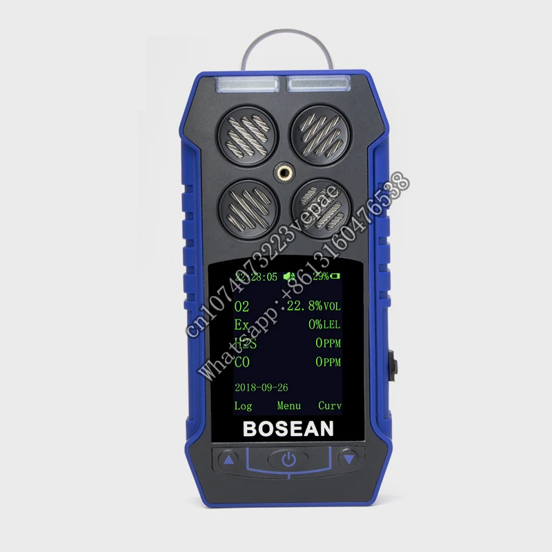 Boean Personal Portable Ozone Gas 4 Gas Detectors Hf Detector Microwave Leakage Detector Ip Testing Equipment Water Pipe Sensor