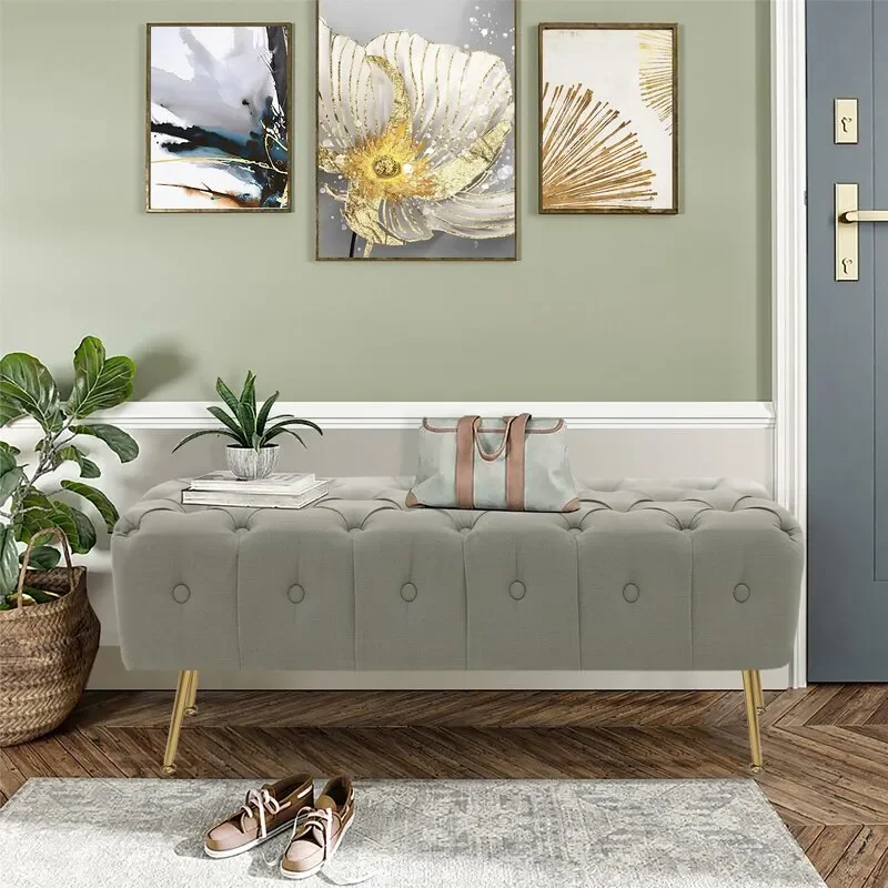 

Широкий Стеганный прямоугольный Стандартный оттоманский диван