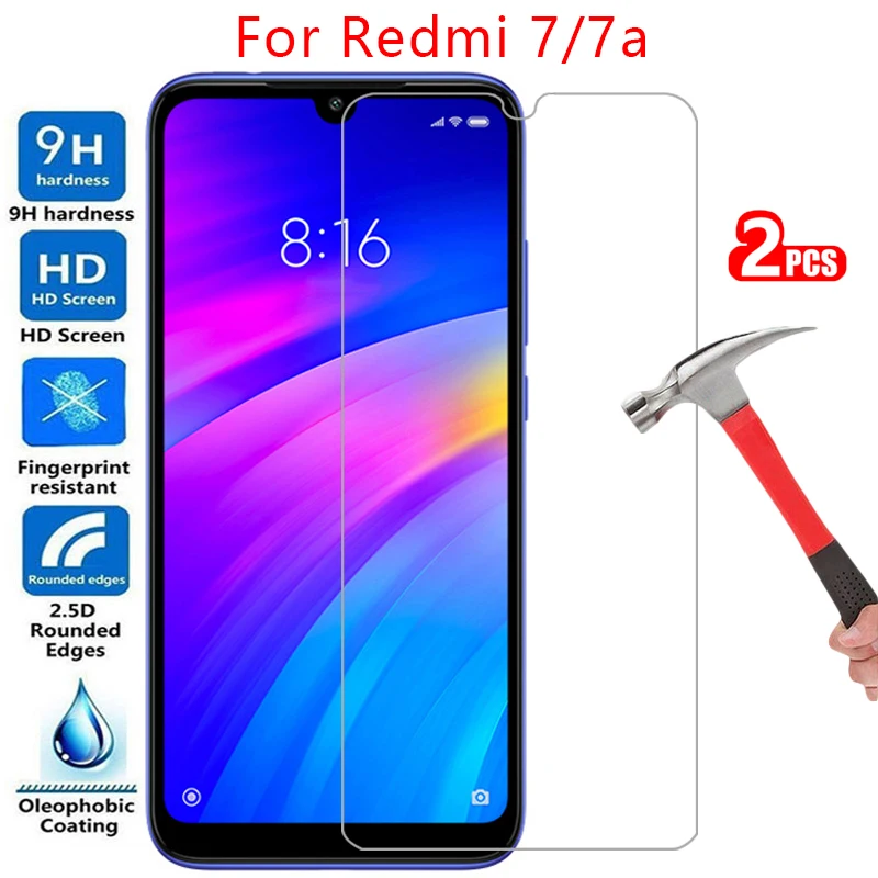 

Защитный экран из закаленного стекла для xiaomi redmi 7a, 7 a, a7, чехол для redmi7, redmi7a, redmy7, redme7, защитный чехол для телефона