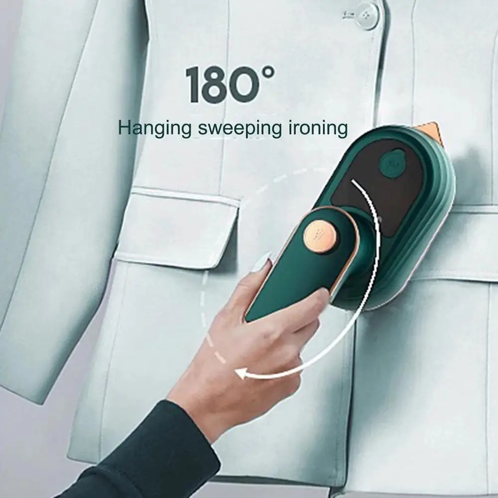 

Multi-angle Mini Steam Iron Handheld Wet And Dry Double Steamer Portable Hot Garment Steam Home Generator Travelling V7l0