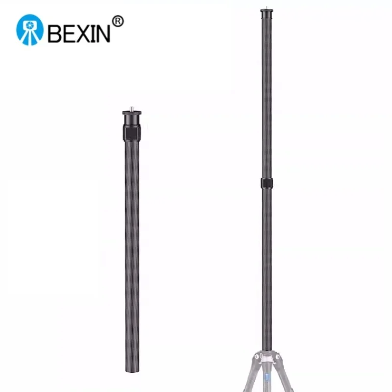 Фото BEXIN P332LC 1,1 м удлинитель из углеродного волокна, штатив, карданная палка для селфи для DJI RS2 RSC2 RS3 mini RS3 PRO RS4 RS4PRO, стабилизатор №2