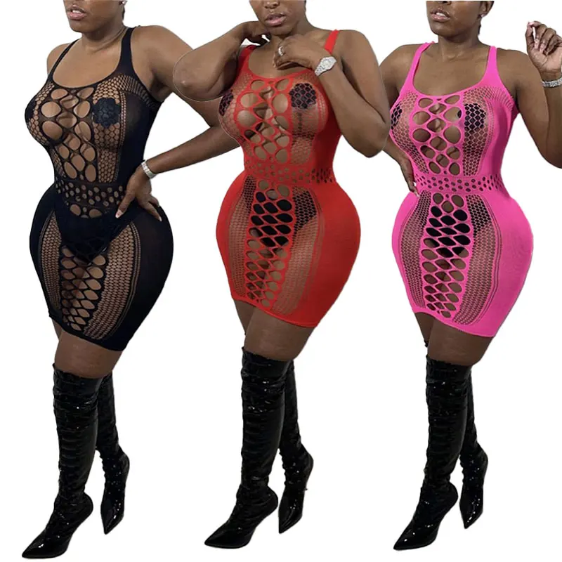 Женское однотонное сексуальное мини-платье без рукавов с застежкой-молнией и