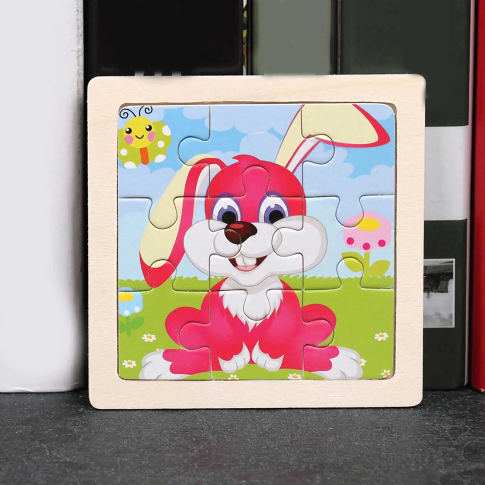 

Cartoon Rabbit Jigsaw Puzzles Early Developmental Toys Preschool Learning Toys for Kids Toddlers