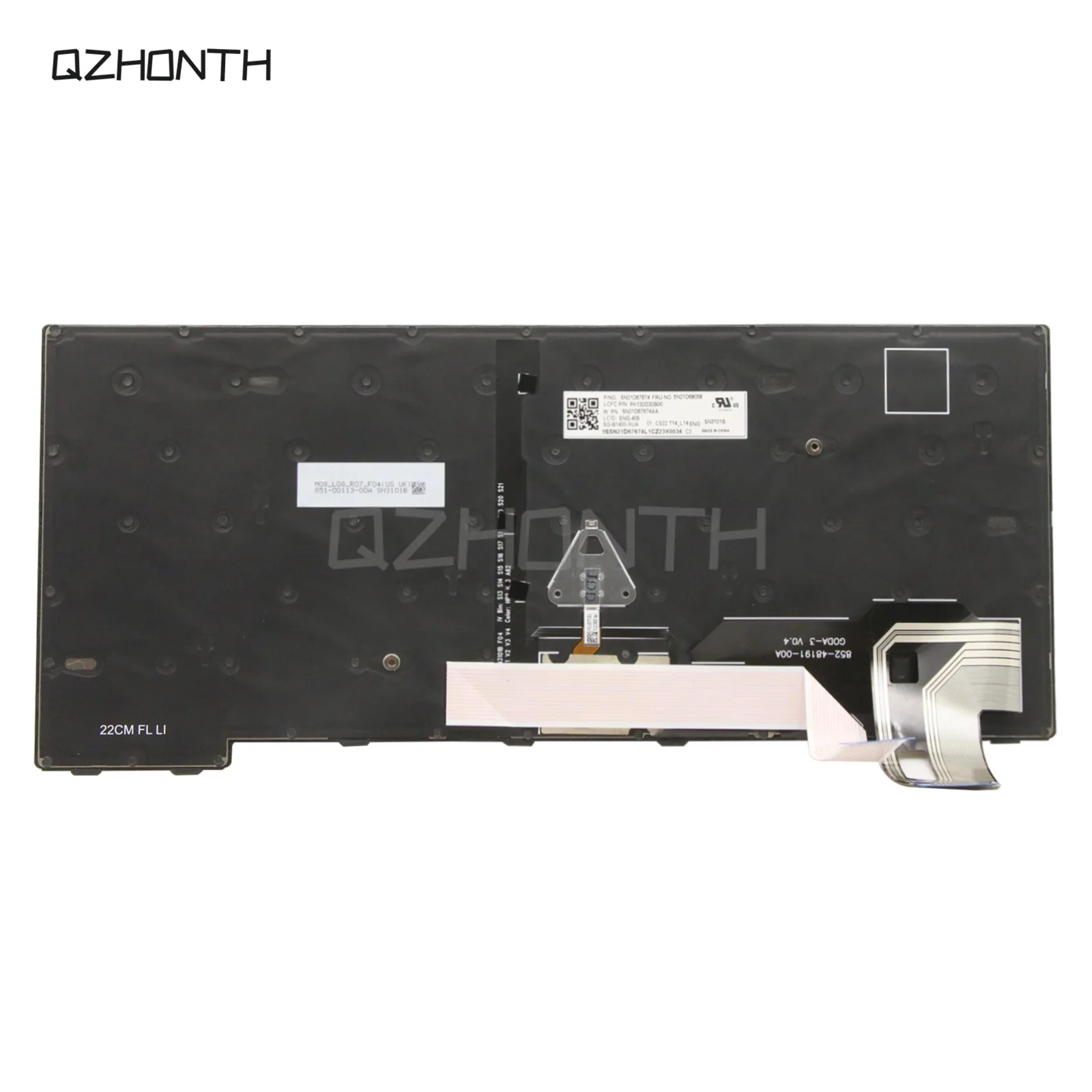 Новая клавиатура с подсветкой для Lenovo Thinkpad T14 Gen 4 L14 P14s US