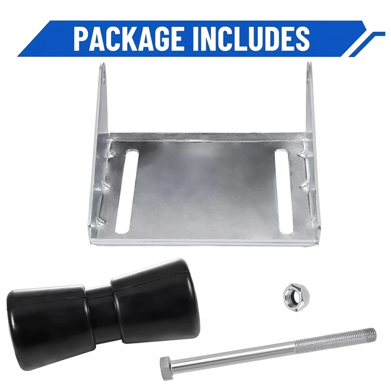 8-дюймовый комплект для сборки кильного ролика с роликовым валом и кронштейном
