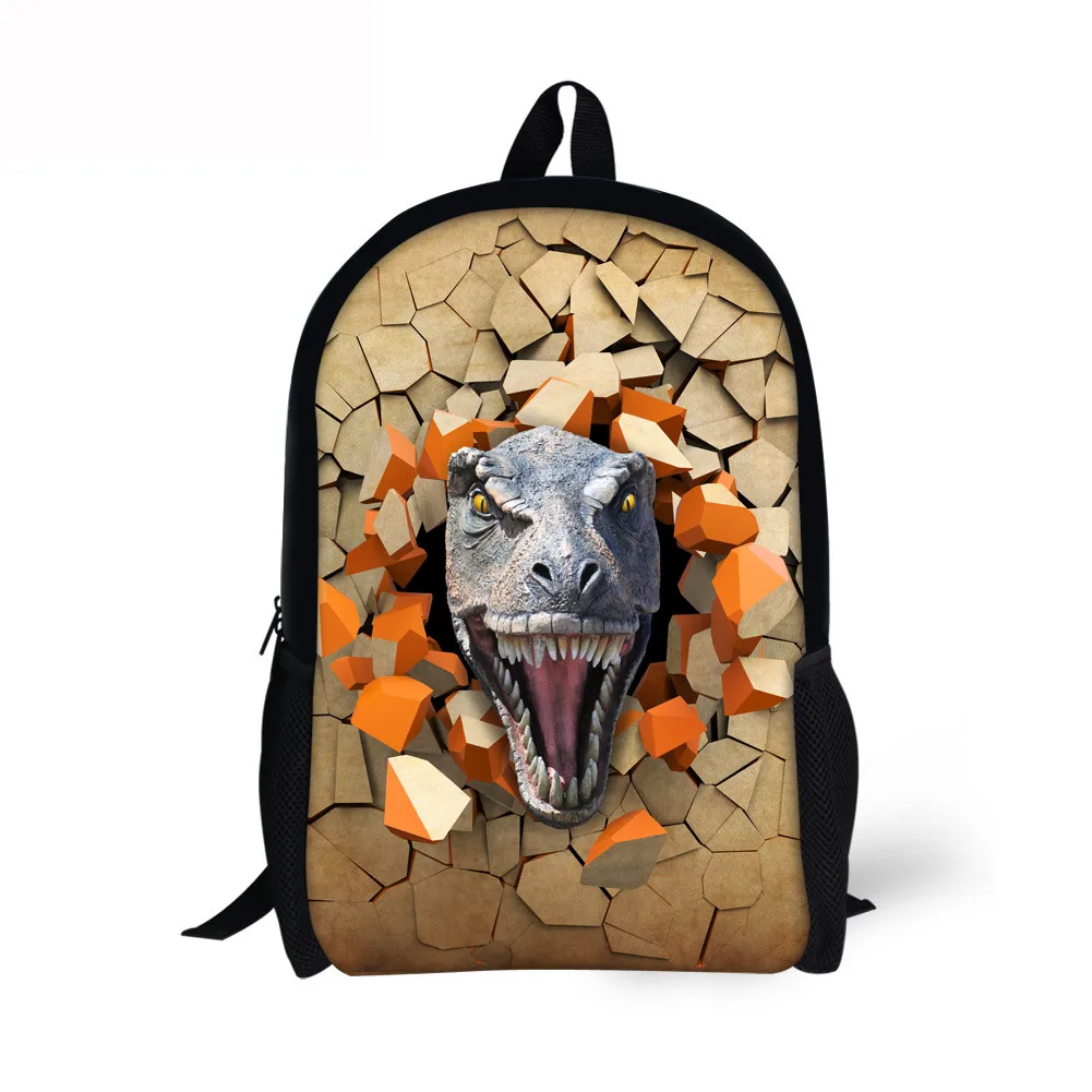 Dinosaur Printing Backpack for Kid Shoulders Bag Fashion School Bag for Teenage Girl Children Travel Plecaki Szkolne