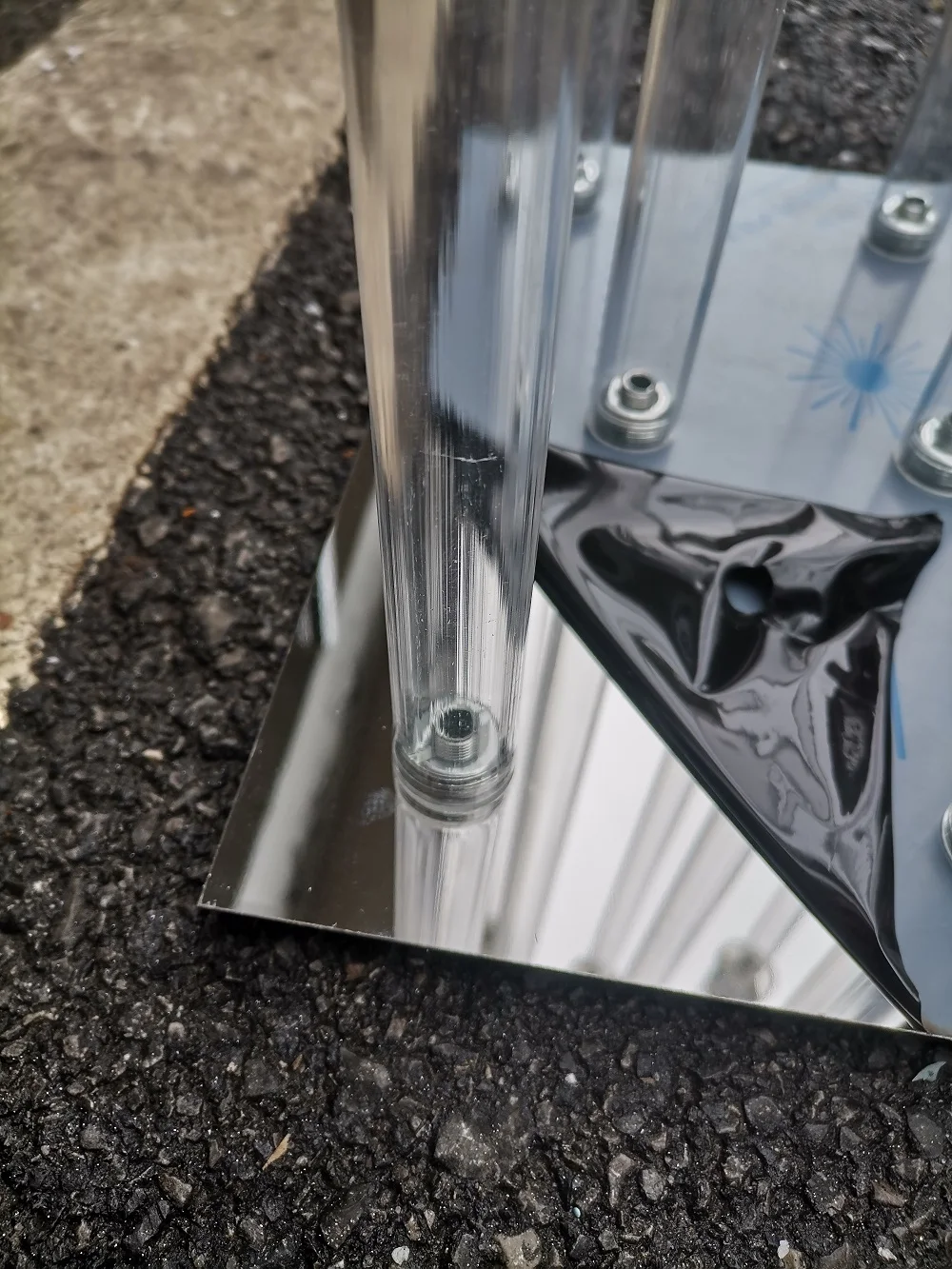 Акриловый подсвечник с 9 насадками подсвечники свадебные подставка для цветов