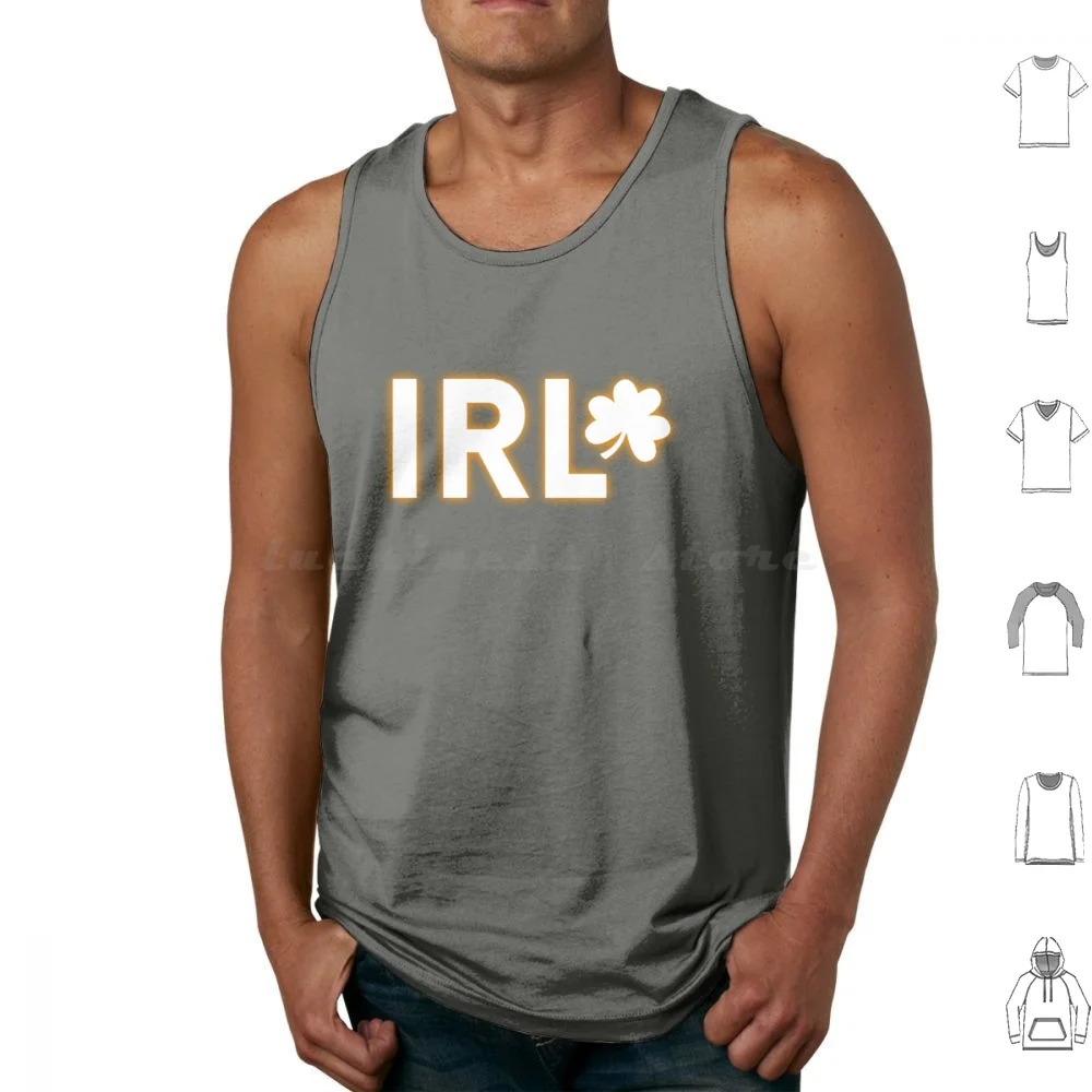 

Ireland Shamrock Tank Tops Print Cotton Ireland Shamrock Soccer Football Wwc Wwc2023 Fifawwc Aunz2023