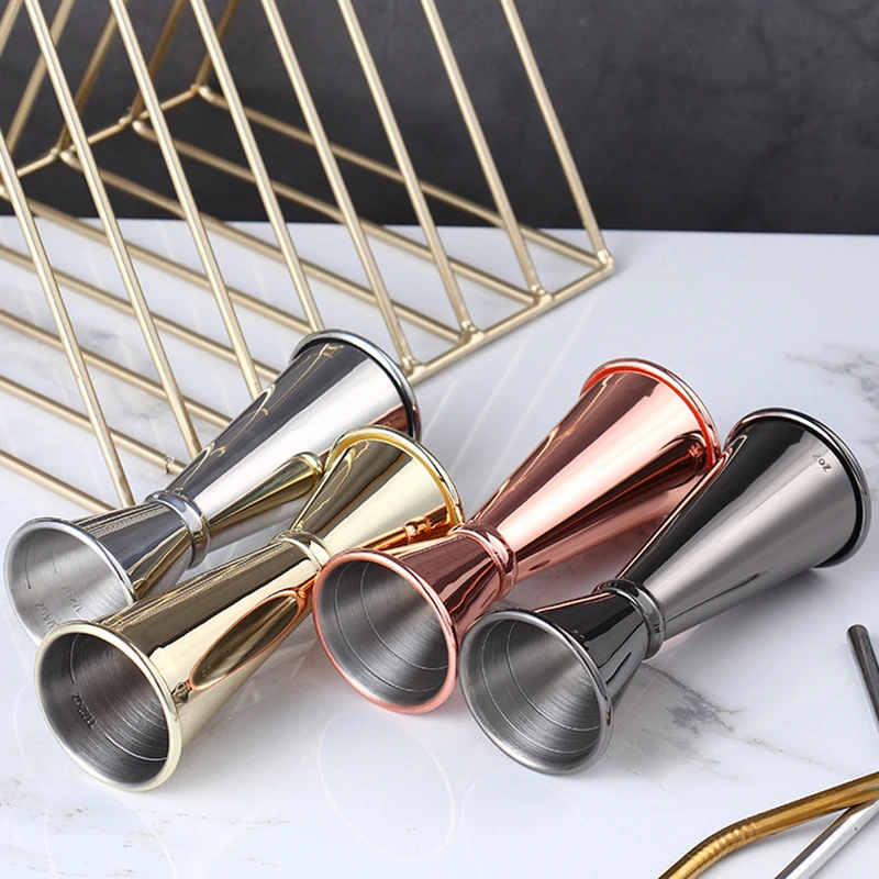 

Cocktail Bar Jigger Stainless Steel Japanese Design Jigger Double Spirit Measuring Cup For Home Bar Party Bar Accessories Club