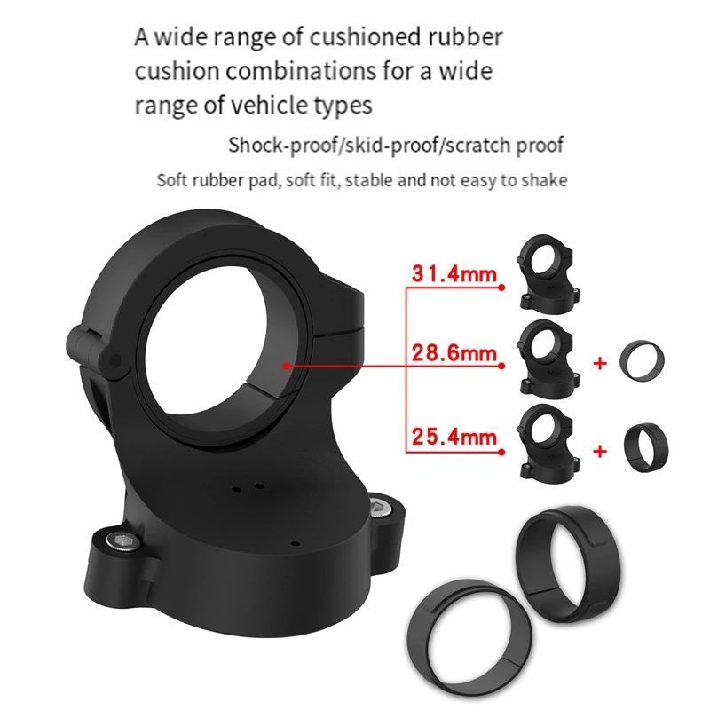 Держатель кронштейна для велосипедной лампы Airtag противоударное крепление