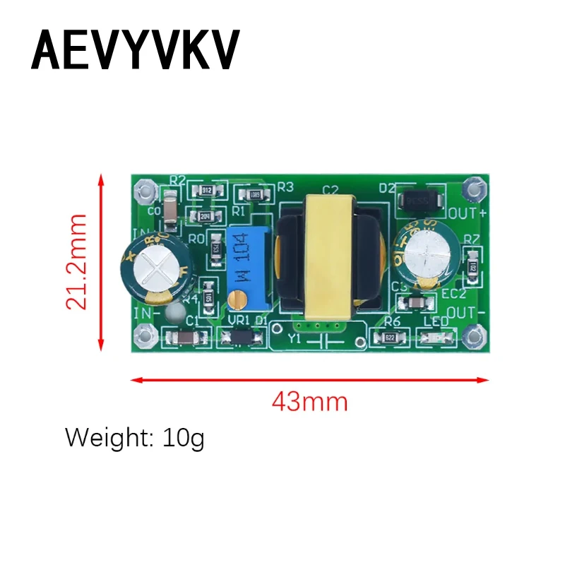 DC-DC понижающий модуль питания регулируемый DC 22 В-290 В до 3 6 В-15 изоляционный