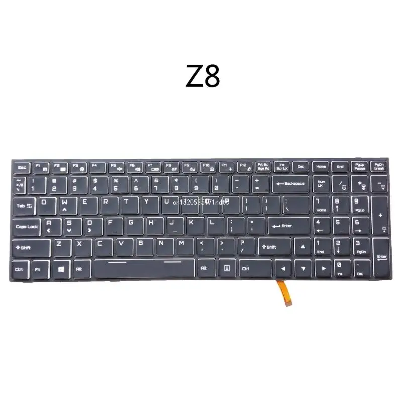 RGB-подсветка клавиатуры США для Hasee Z7-SP7D1 SP7S1 SP5D1 G7 Z8-SL7S2 Прямая поставка