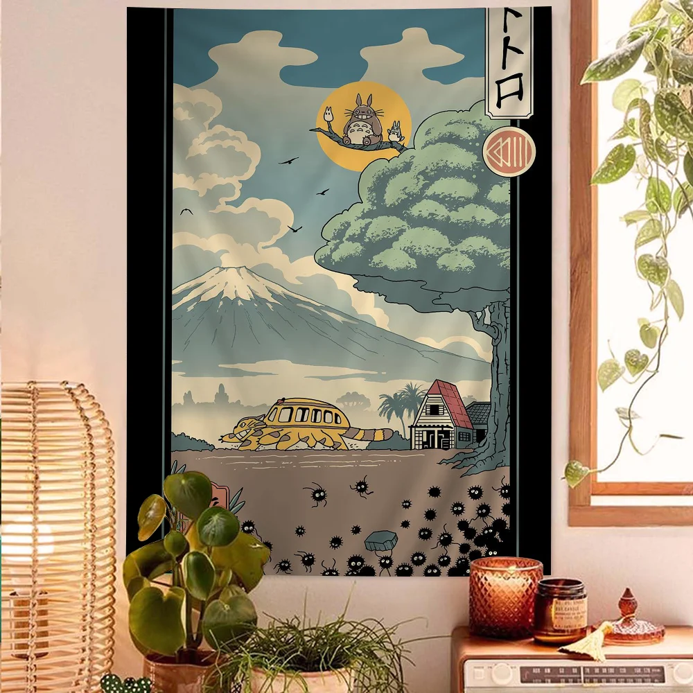 

Гобелен Studio Ghibli Ukiyo-e Collection Замок В Небе