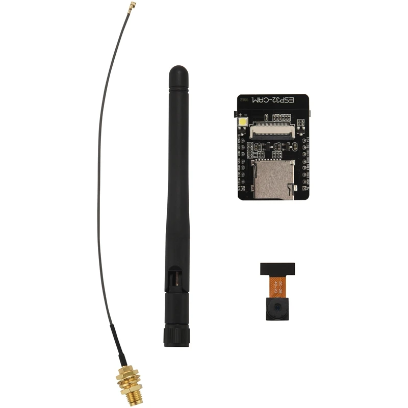 

Умная Плата USB ESP32 с поддержкой Wi-Fi, 5 В, Bluetooth + камера OV2640 + антенна 2,4G IPX