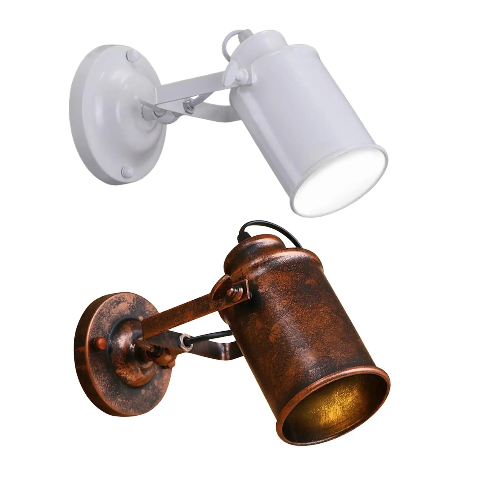 

Industrial Metal Wall Sconce Wall Mounted Light Fixture for Bedroom Aisle