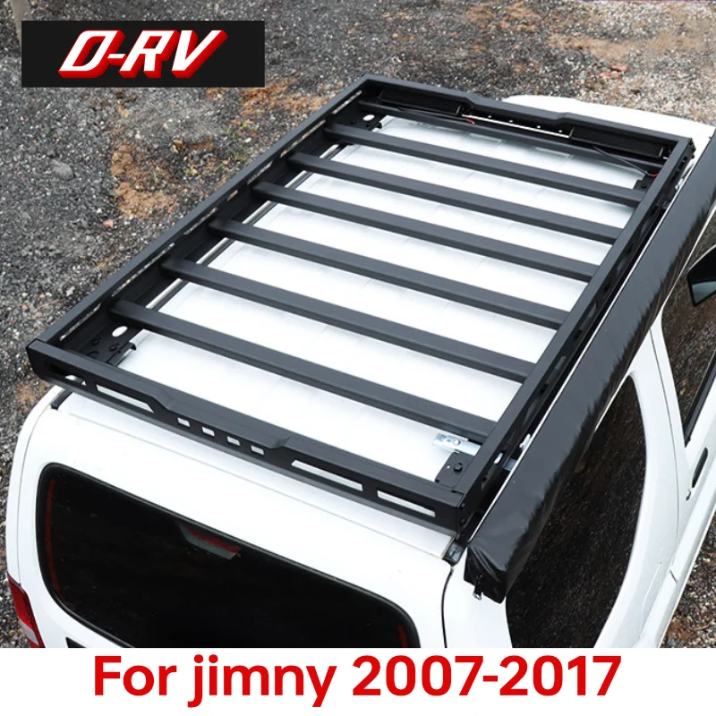 For Suzuki Jimny JB33 Sierra JB43 1998 2017 Top Roof Rack Rail Luggage Cross Bar Rail Boxes Basket High Quality Aluminum Alloy