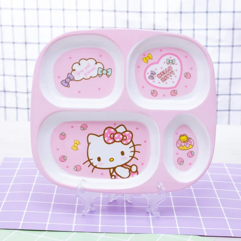 

Детская тарелка MINISO Hello Kitty с отделением My Melody