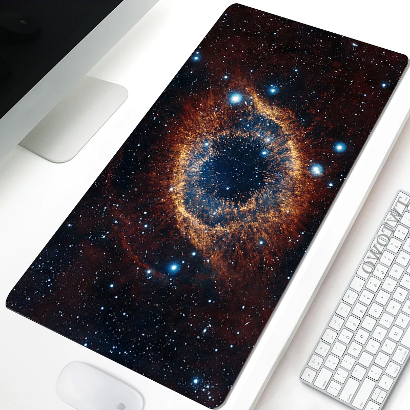 

Mousepad Computer HD Home Large Desk Mats MousePads keyboard pad Starry Sky Space Soft Gamer Office Natural Rubber