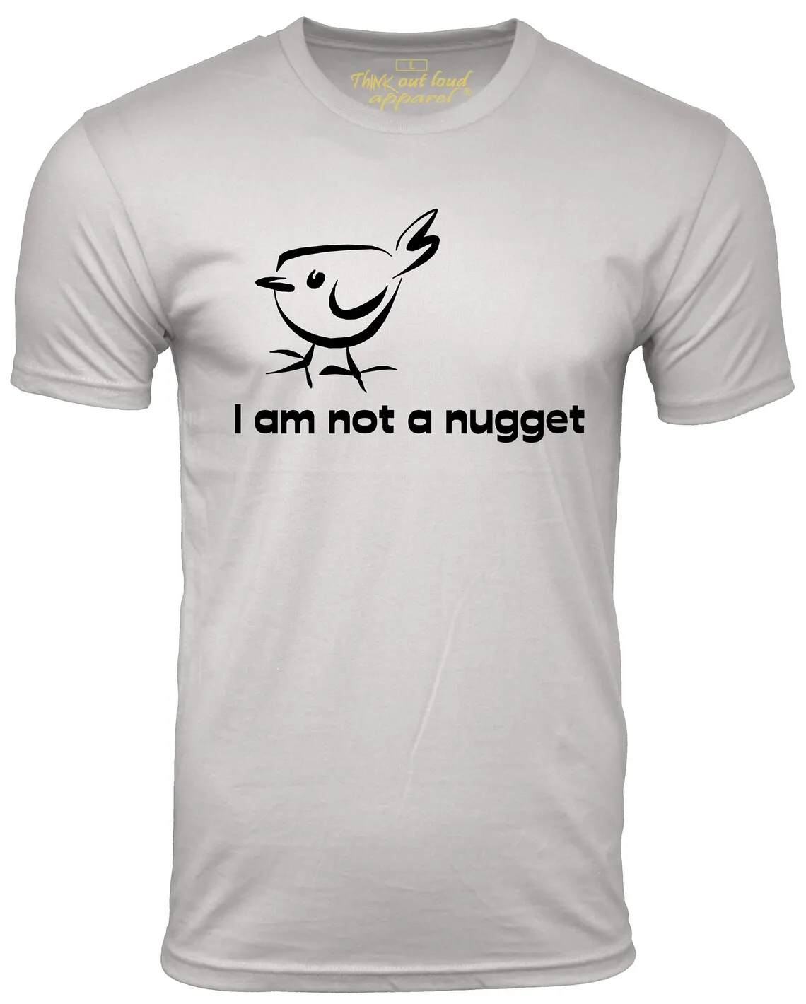 

I am not a nugget funny vegetarian T shirt Vegan Humor Tee