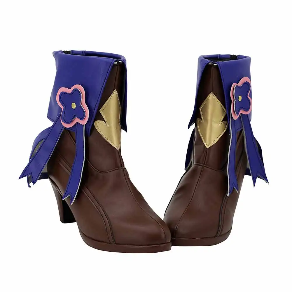 Обувь для косплея Honkai Star Rail 7 марта сапоги женские из искусственной кожи на