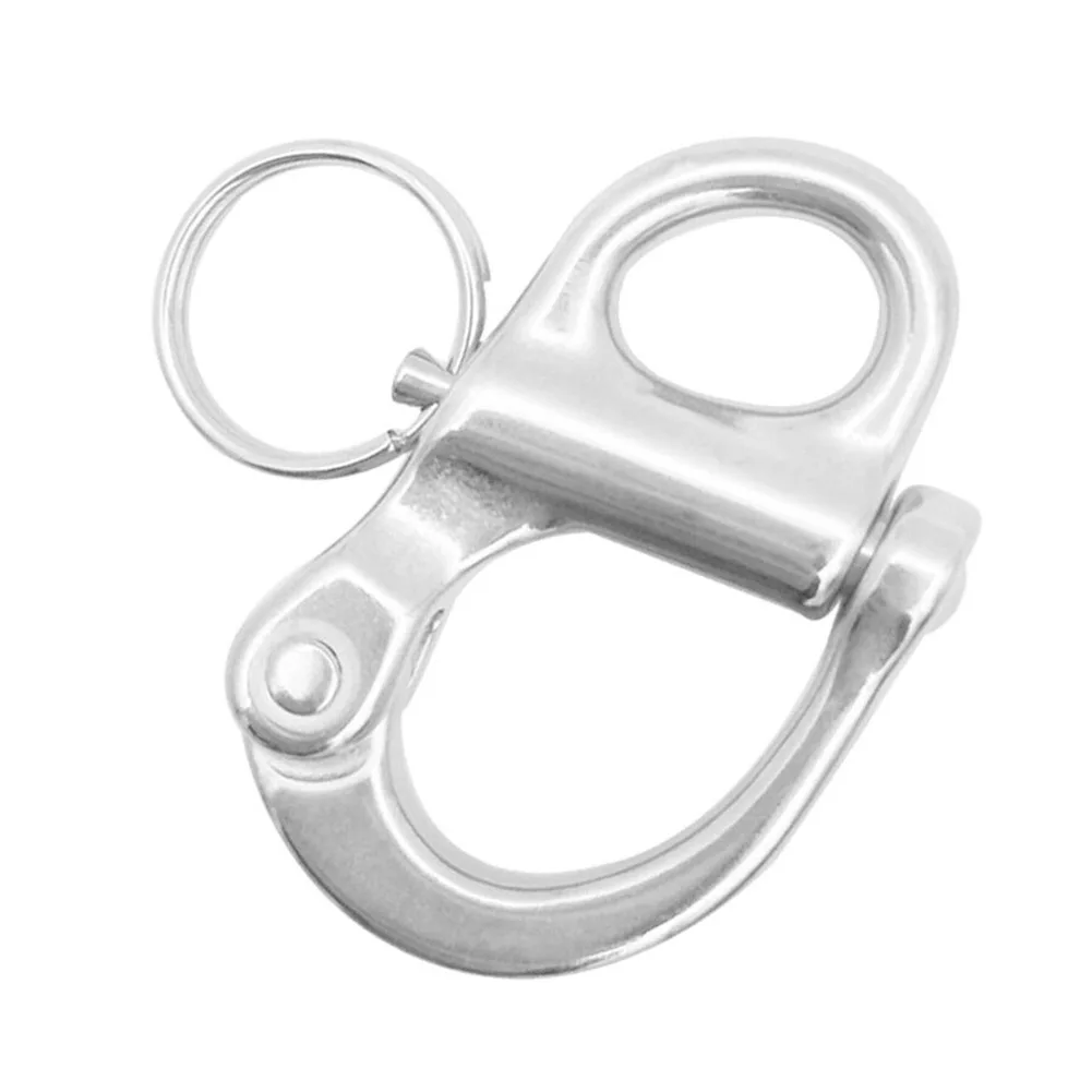 

Boat Snap Shackle With Swivel Bail 316 Stainless Steel Brand New Jaw Swivel