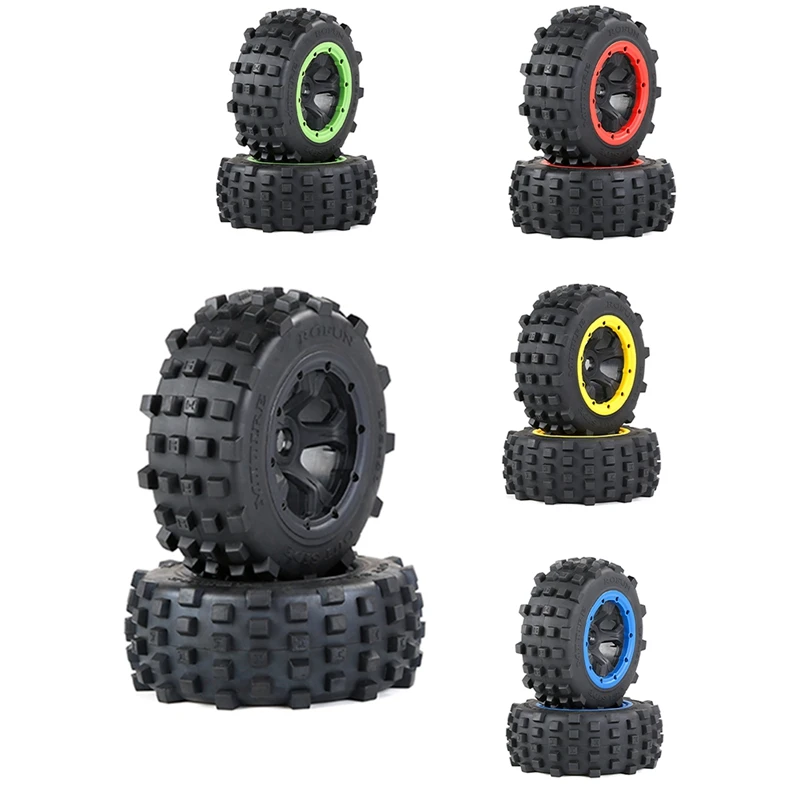 

Off-Road Car Rear Tyres For 1/5 HPI ROFUN BAHA ROVAN KM BAJA 5T/5SC/5FT Rc Car Toys Parts 195X80mm