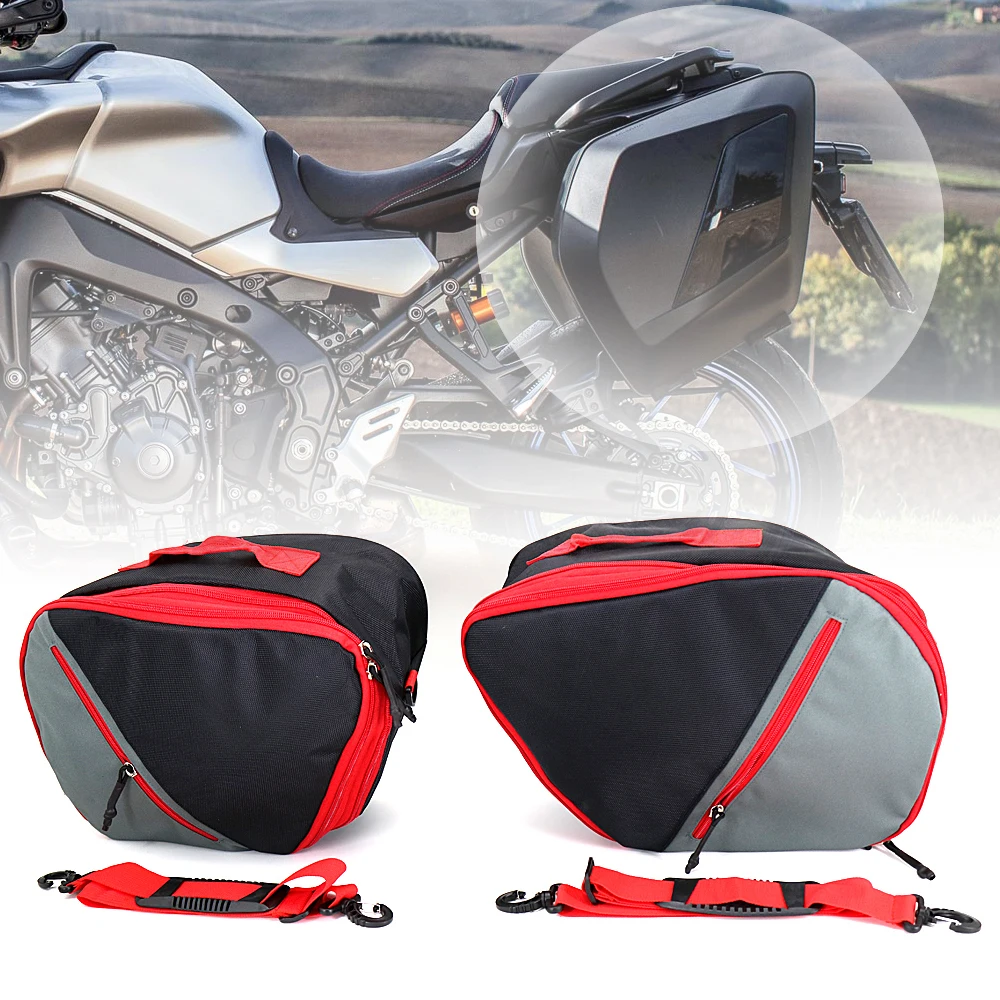 

Новый красный трассовый Чехол для багажа 9 GT, внутренняя сумка для YAMAHA трассоискатель 9 / 900 GT, боковой Чехол, внутренняя сумка для багажа 2020 2021 2022 Tracer9