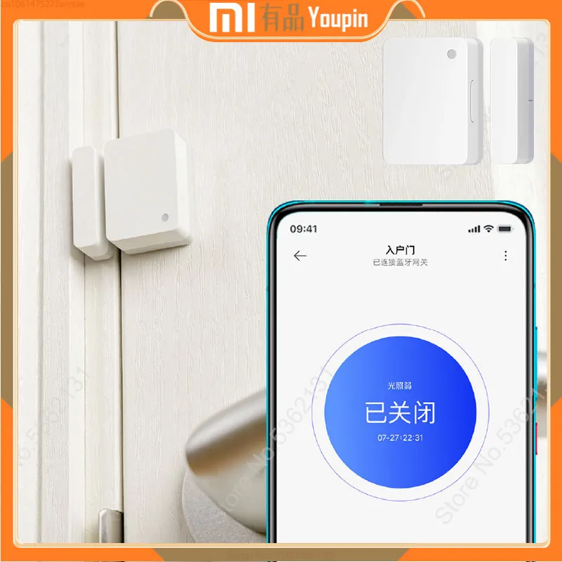 

Xiaomi Mijia Door Window Sensor 2 Smart Home Mini Light Sensor Wireless Connection Remote Control for Mijia App Safety Burglar