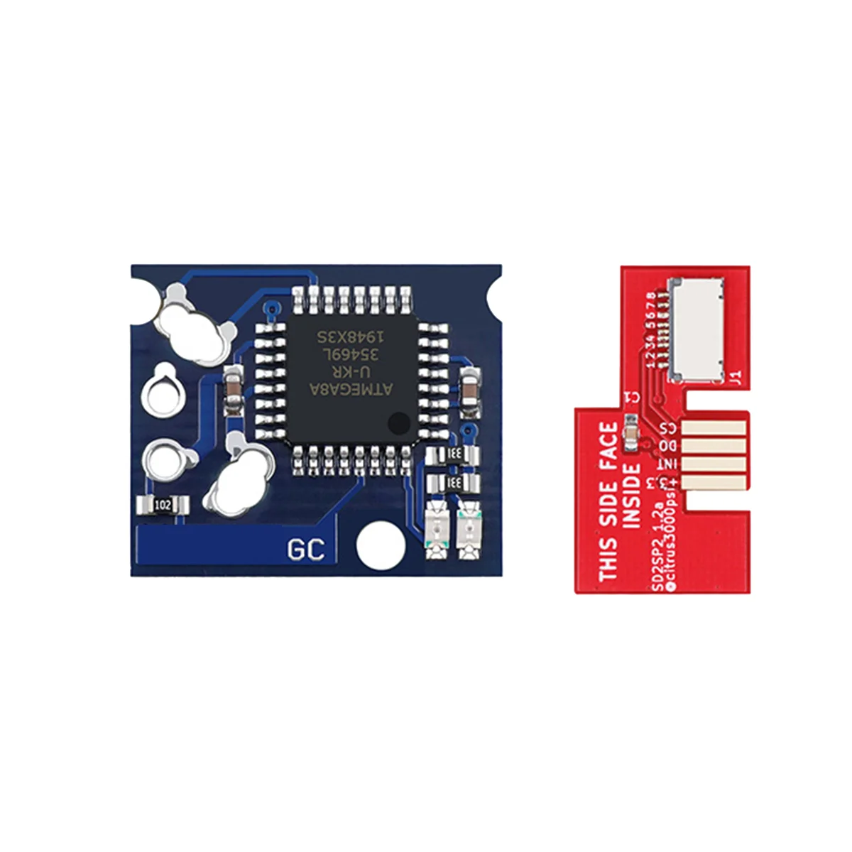 

Для прямого чтения Xeno GC Modchip + SD2SP2 адаптер для NGC Nintendo GameCube
