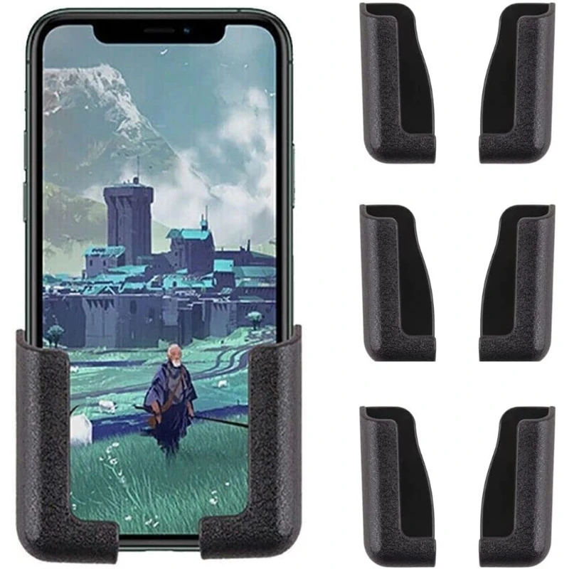 

1-3Pair Multifunctional Mobile Phone Bracket Self Adhesive Dashboard Mount Car Phone Holder For Car Back Seat and Home Use