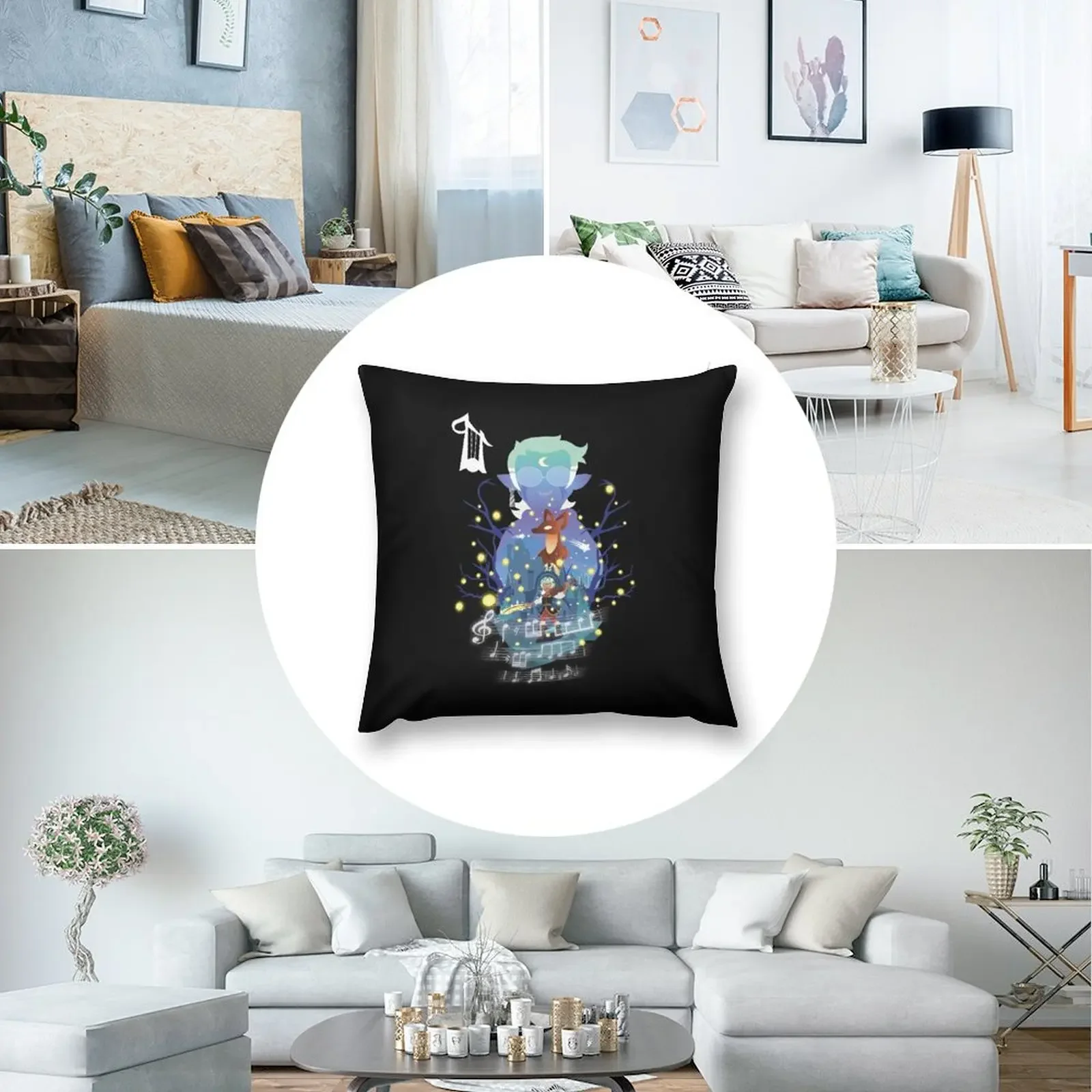 Raine Whispers волшебство Predifer ведьма luz noceda amiity blight bard coven Xo Wellness - Throw Pillow
