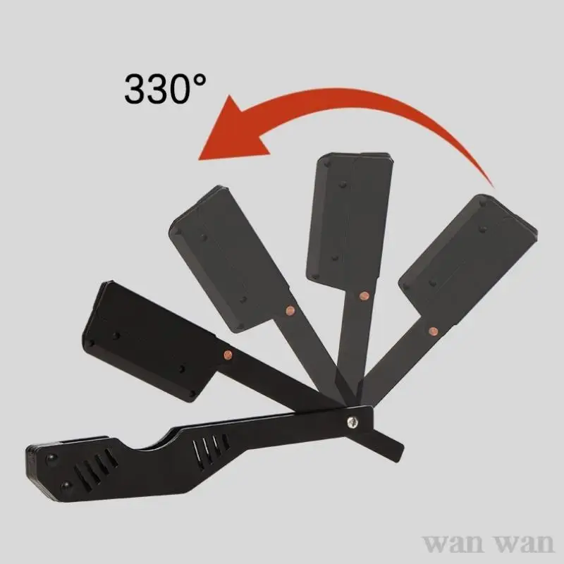 Новый стиль бритва для бороды с прямыми краями из нержавеющей стали