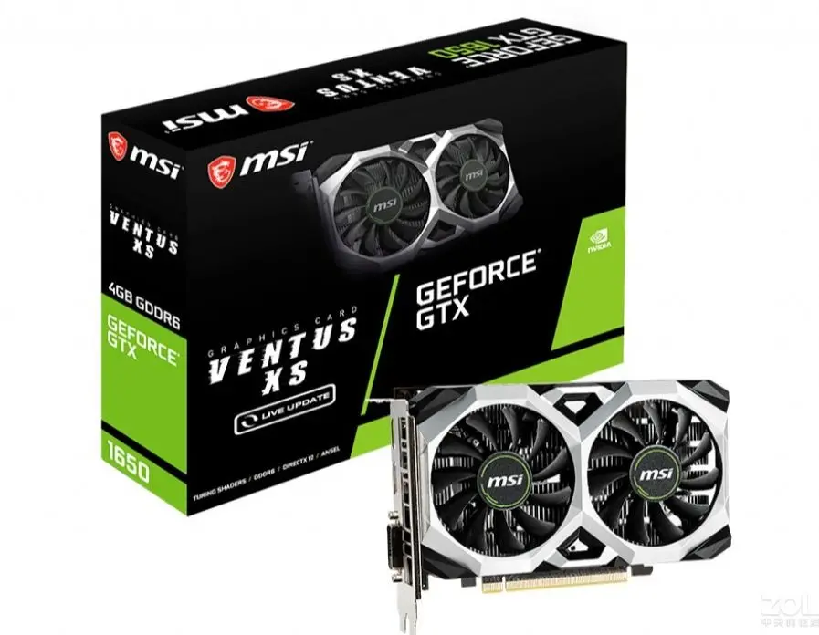 

MSI GeForce GTX 1650 VENTUS XS 4G OCV1 Computer Gaming Graphics Card GDDR6 128 Bit ITX Graphics Card