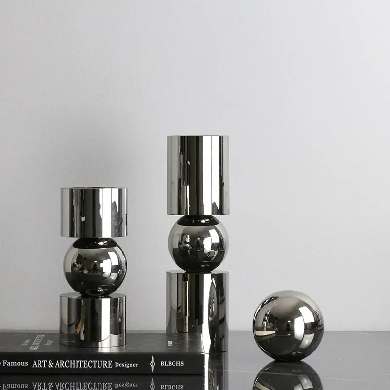 

Decorative Wedding Decoration Table Candle Holder Living Room Luxury Crystal Candle Holder Candelabros Decorativos Candle Holder