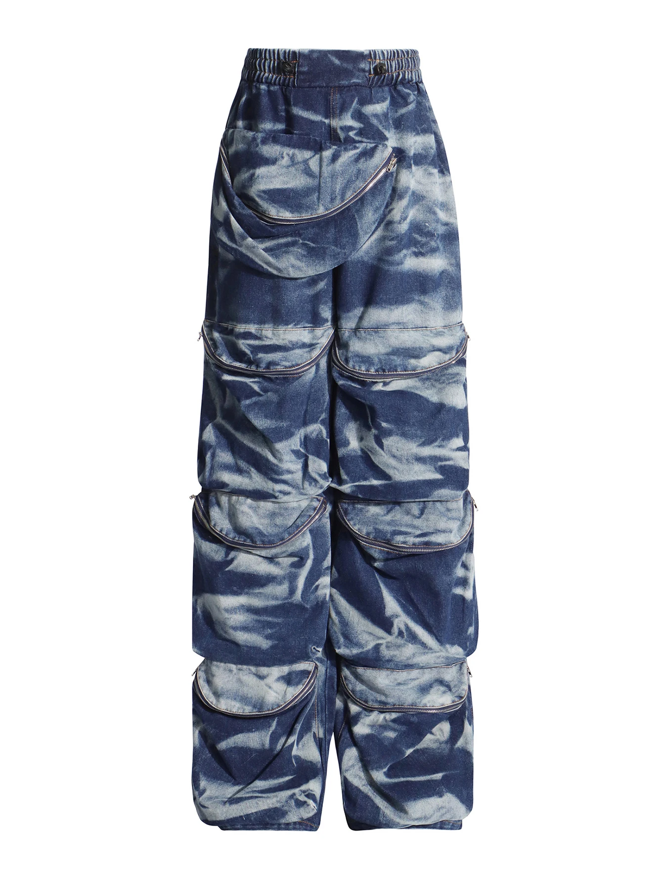 Высококачественный Женский модный уличный Джинсовый комплект из двух предметов