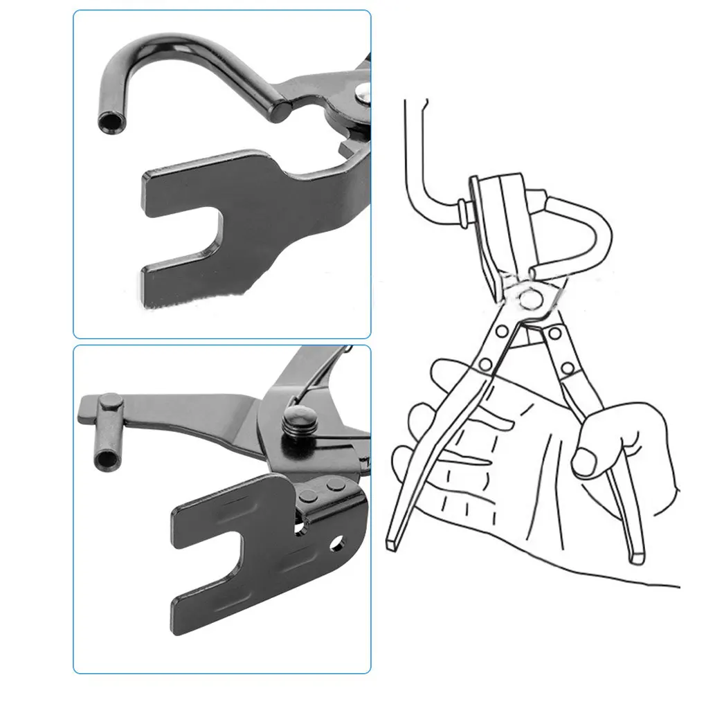 

Простая в эксплуатации демонтажная арматура для упрощения обслуживания выхлопной системы прочные резиновые плоскогубцы для снятия выхлопной трубы