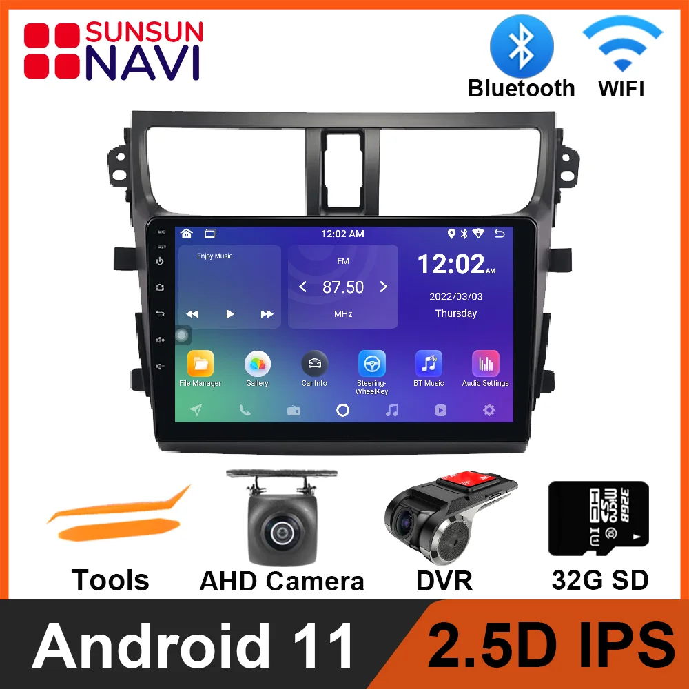 

Android 11 For SUZUKI CELERIO CULTUS 2015 - 2018 Car Radio Stereo Multimedia Navigation GPS Video Player DSP IPS Bluetooth