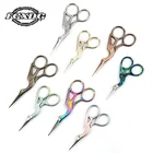 Популярные винтажные ножницы для шитья из нержавеющей стали, 2 размера, 15 цветов