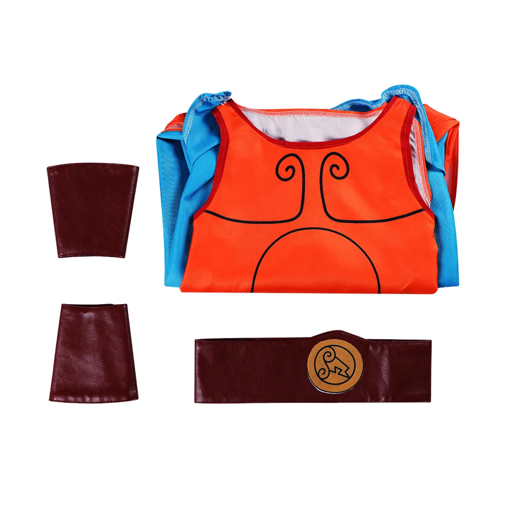 Костюм для косплея американского аниме Геркулес Зевс свободная облегающая