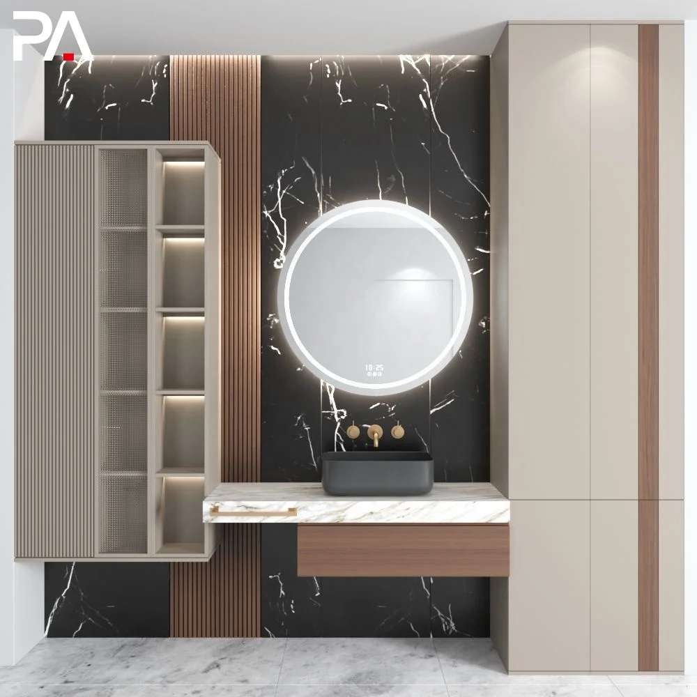 

cabinet mirror luxury modern bathroom designs