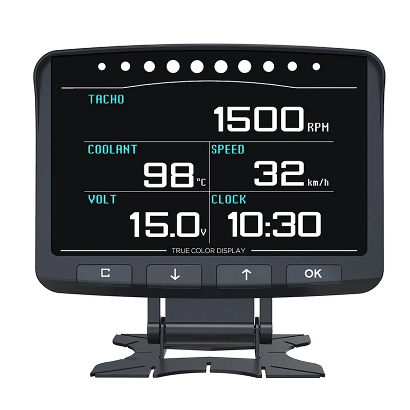 

X50 Pro Car OBD2 HUD Gauge Meter Multi Functional Digital Dashboard Computer Auto Display Coolant Oil Temp Turbo Boost