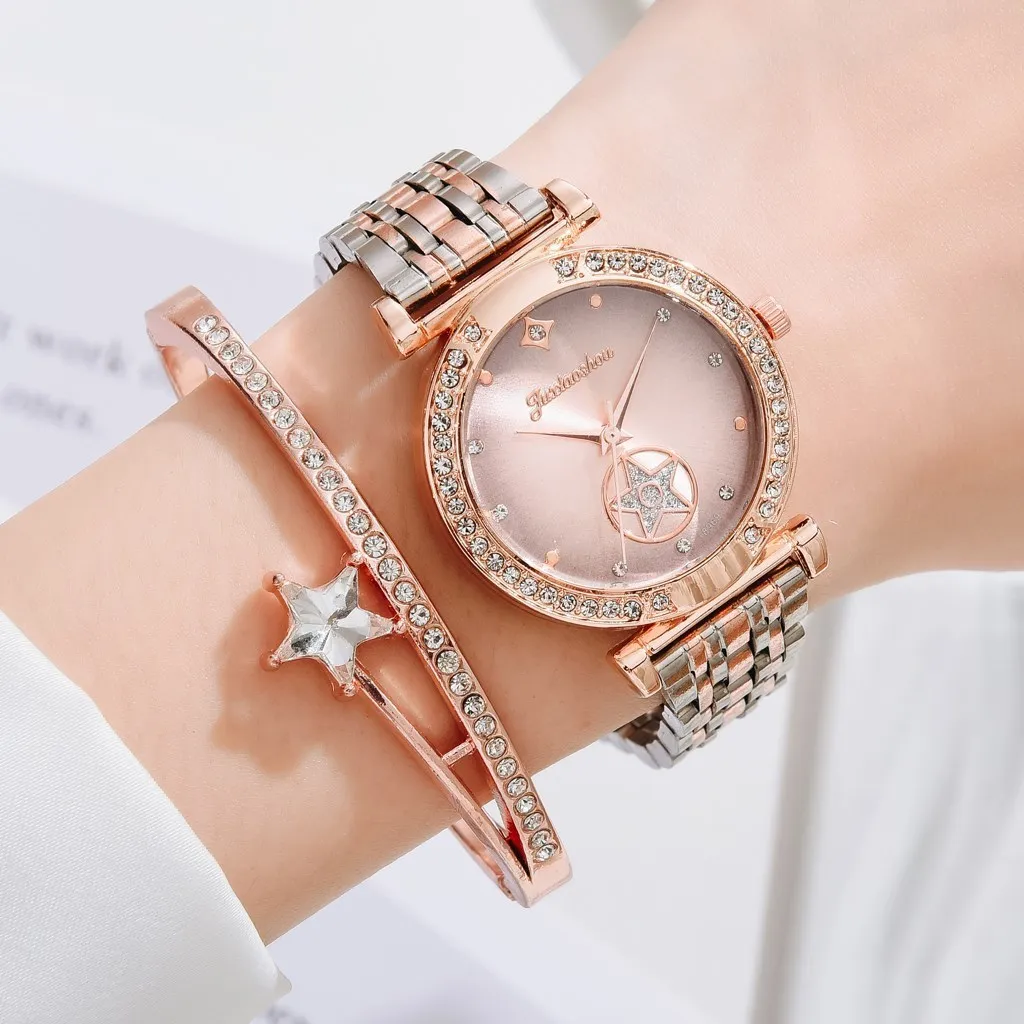 

2022 New Arrive Luxury Women Watches Fashion Steel Bracelet Watch Women Casual Clock Ladies Quartz Wristwatch Relogio Feminino