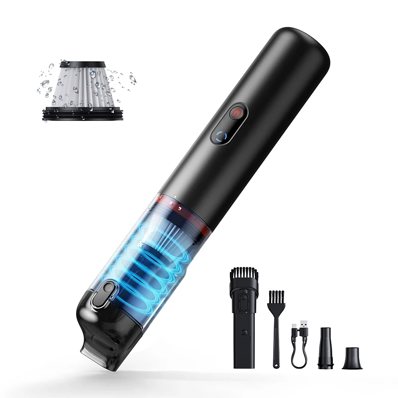 

Baseus A5 16000Pa беспроводной автомобильный пылесос мощный портативный ручной автомобильный мини-пылесос для автомобиля домашний ПК машина