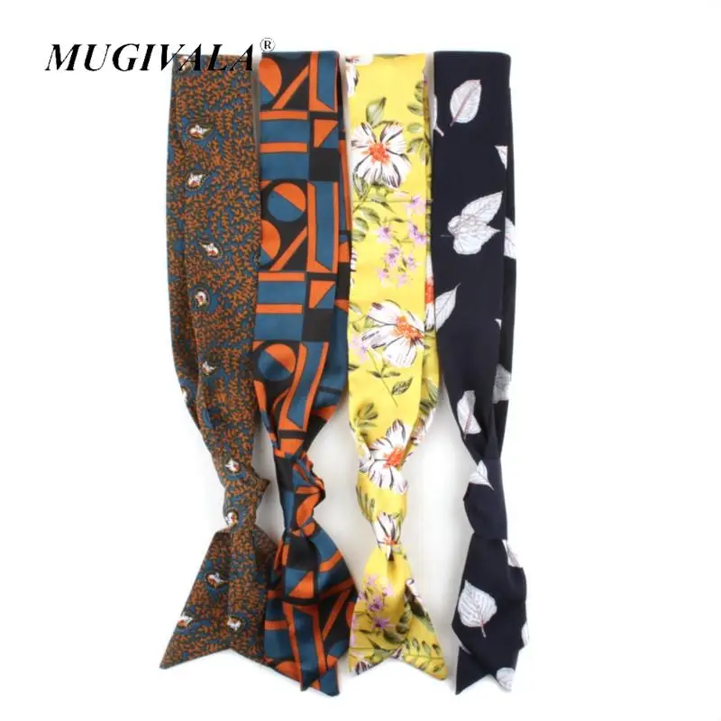 Маленький шарф Ins корейский женский многофункциональное украшение всесезонный