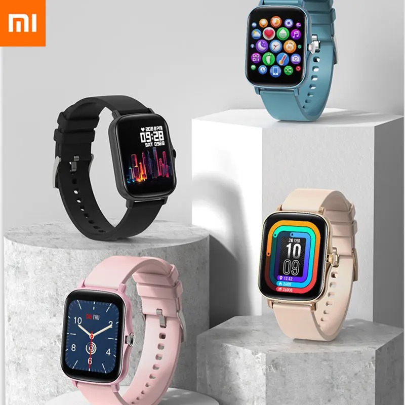

Xiaomi Y20 Woman Smart Watch 2021 Full Touch Screen Knob Rotation Fitness Tracker GTS 2 Smartwatch For Xiaomi IPhone PK P8 Plus
