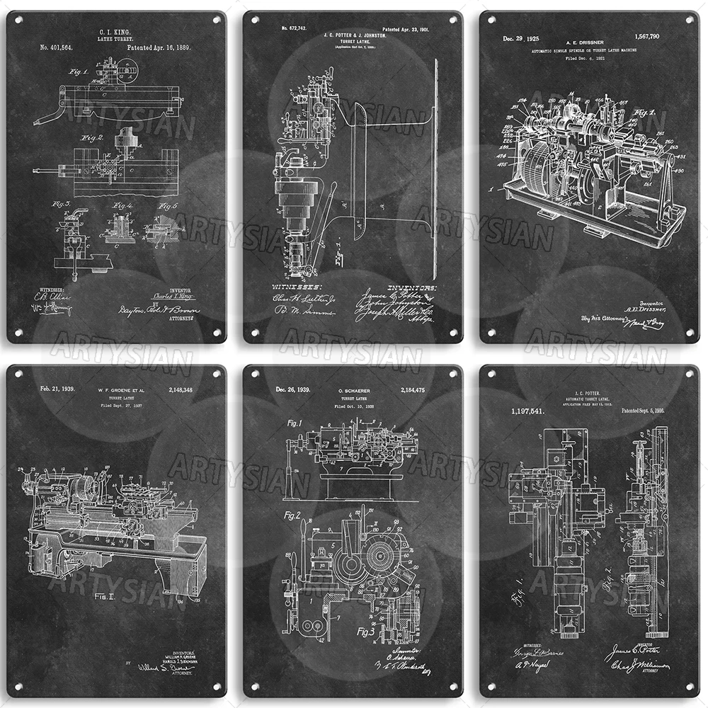 Артизийский токарный станок патенты Металлическая лампа автоматический