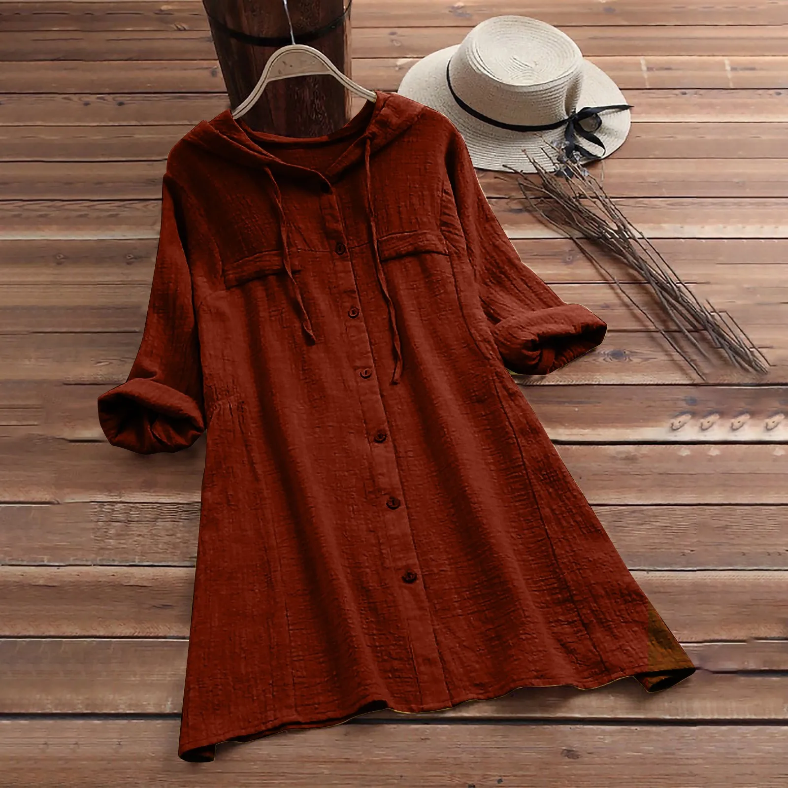 

Базовый Топ для женщин, свободный однотонный Повседневный Женский пуловер с рюшами, модный топ, блузка, повседневный летний топ